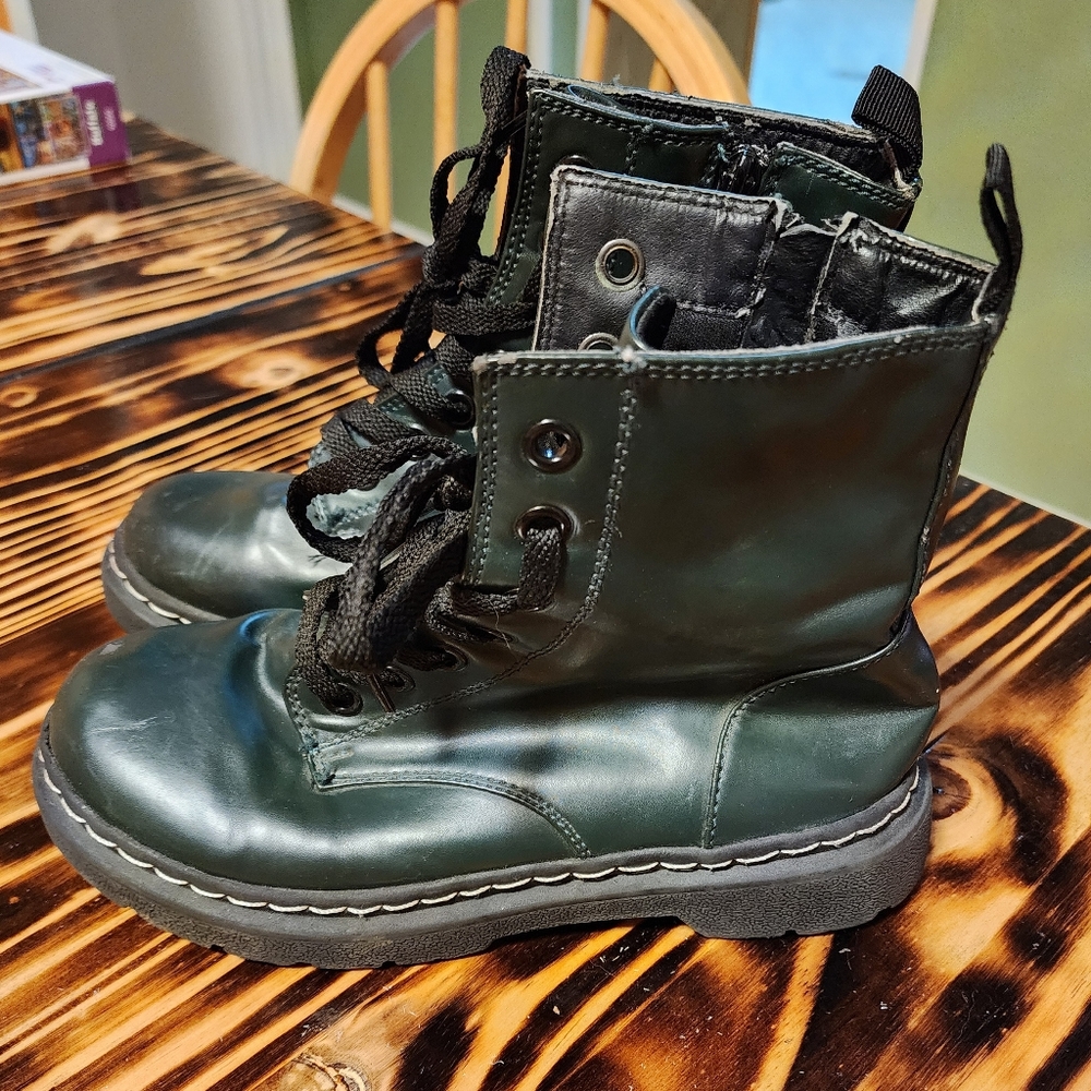 Forest Green Boots